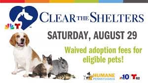 Clear the Shelters Fee-Waived Adoption Day