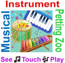 Musical Instrument Petting Zoo * America 250 Illumination