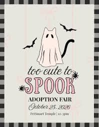 Too Cute to Spook: Adoption Fair